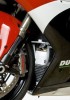 Hliníková mřížka chladiče, DUCATI 848, 1098 ,1198, Červená